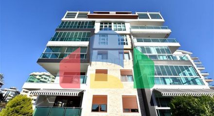 Furnished 2+1 apartment 400 m from the sea