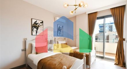 Трехкомнатная квартира в районе Тосмур Трехкомнатная квартира в районе Тосмур