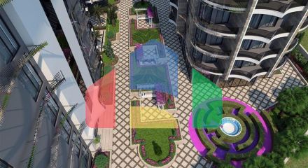 Квартира 1+1 от известного застройщика в 200 м от моря в районе Тосмур Квартира 1+1 от известного застройщика в 200 м от моря в районе Тосмур