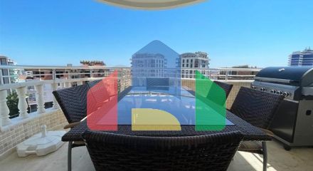 Квартира 2+1 с панорамным видом на горы в районе Тосмур