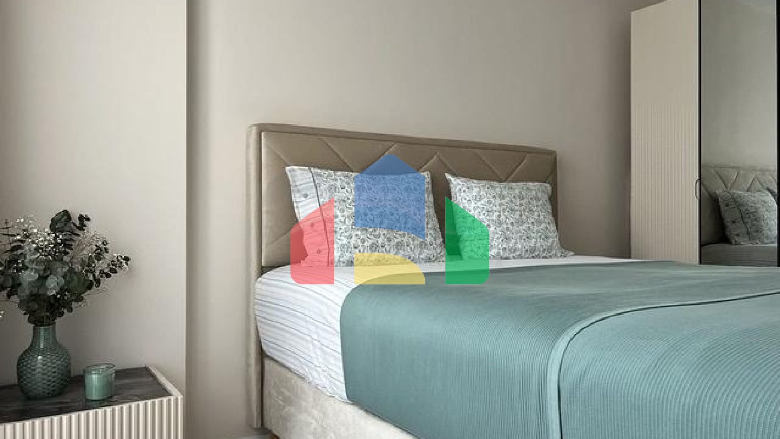 Апартаменты планировкой 2+1 в жилом комплексе в районе Тосмур