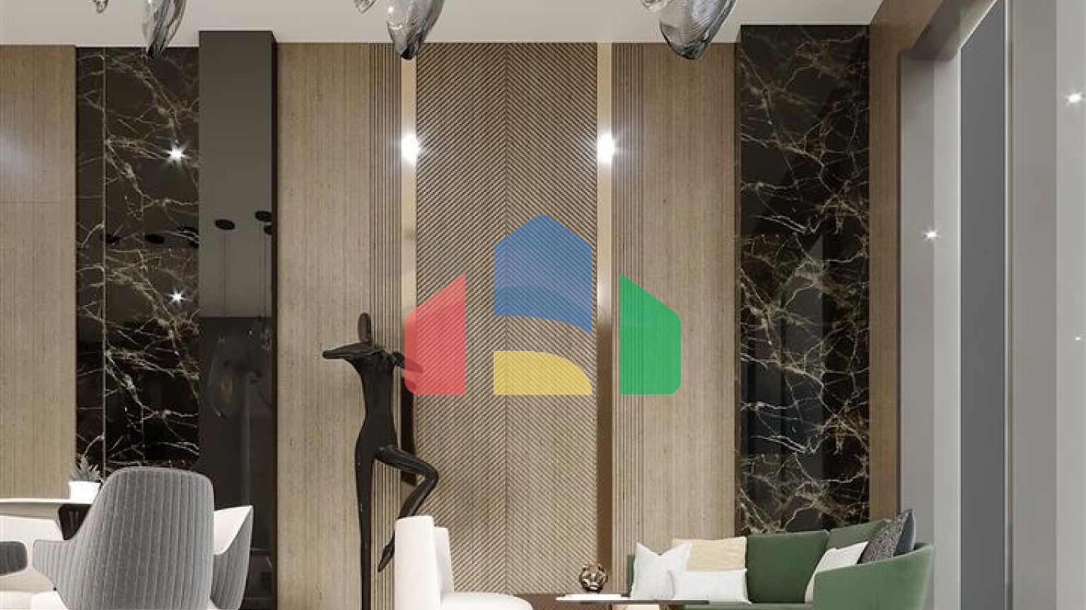 Апартаменты 2+1 в районе Тосмур