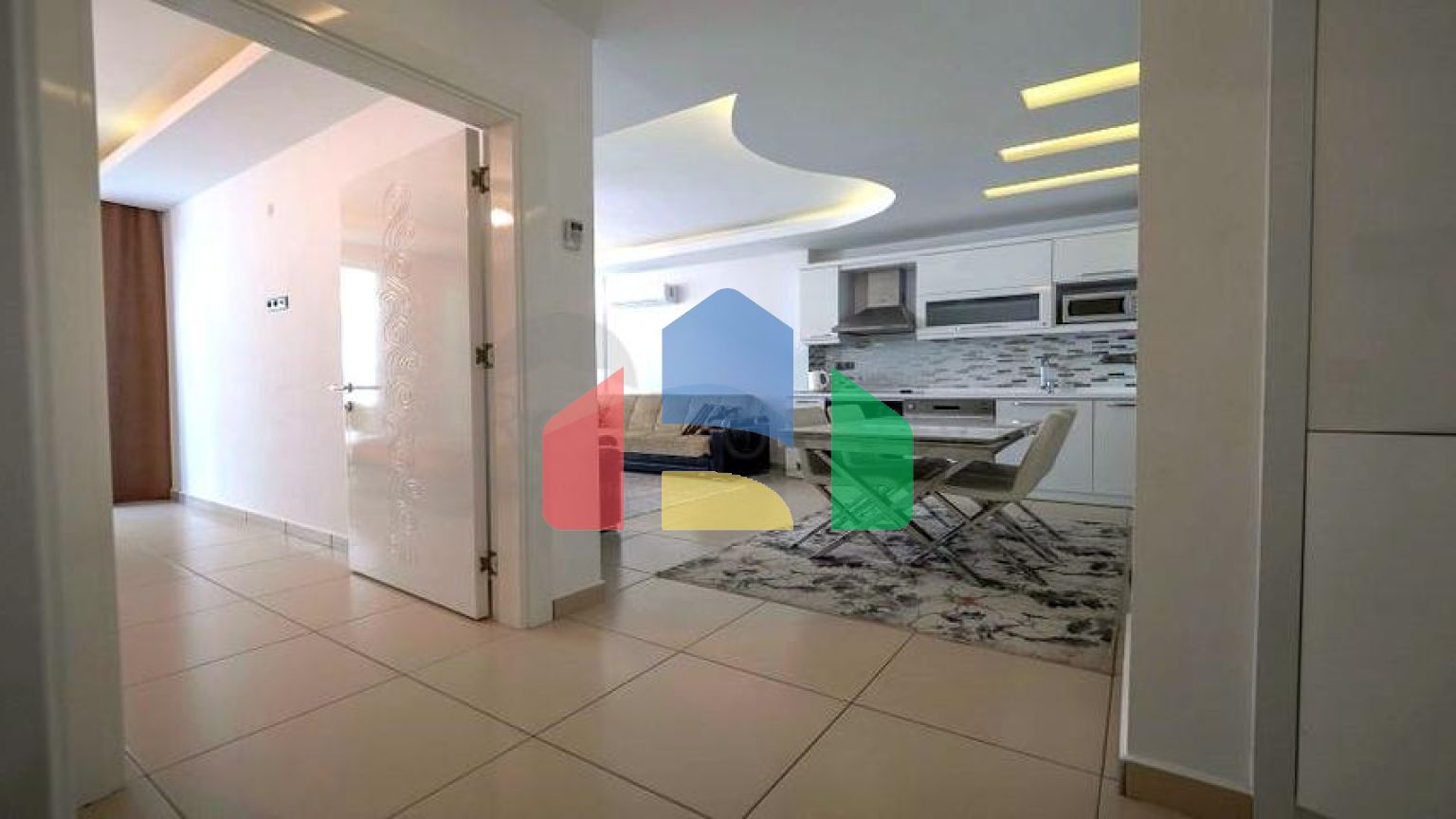 Просторная квартира 1+1 в одной из лучших резиденций в районе Тосмур