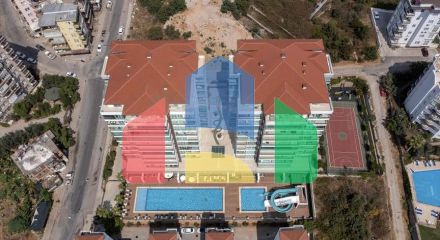 Просторная квартира 1+1 в одной из лучших резиденций в районе Тосмур Просторная квартира 1+1 в одной из лучших резиденций в районе Тосмур