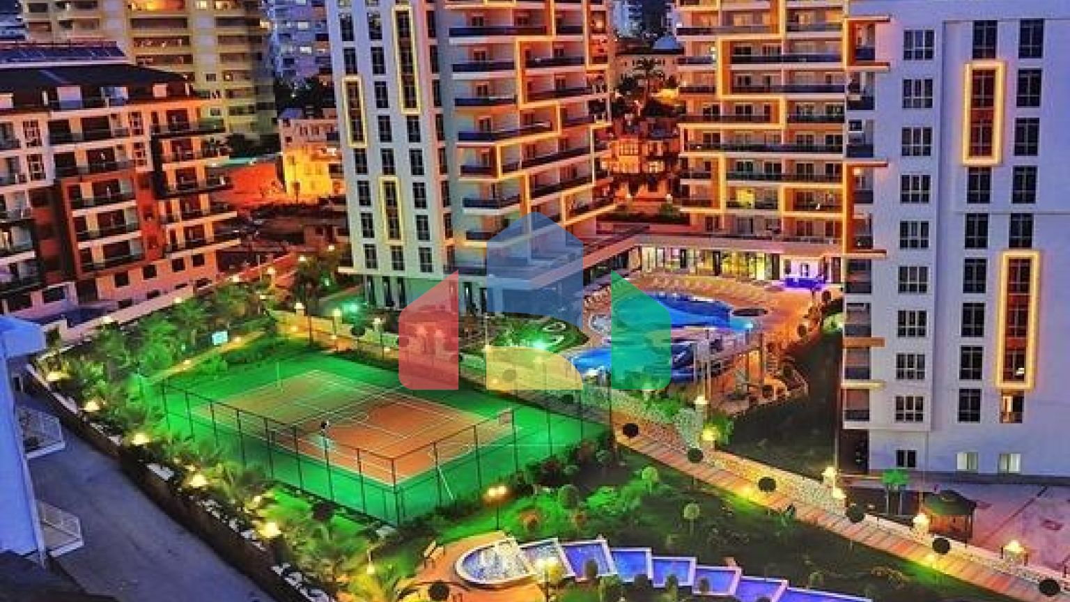 Две трехкомнатные квартиры под гражданство в 200 метрах от моря в районе Тосмур