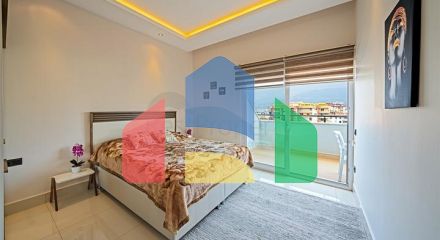 Квартира планировкой 3+1 с видом на море в Тосмуре Квартира планировкой 3+1 с видом на море в Тосмуре