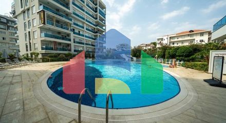 Квартира планировкой 3+1 с видом на море в Тосмуре Квартира планировкой 3+1 с видом на море в Тосмуре