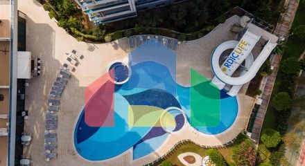 Квартира планировкой 3+1 с видом на море в Тосмуре Квартира планировкой 3+1 с видом на море в Тосмуре