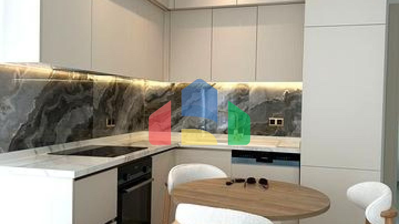 Сучасна квартира 1 + 1 біля моря в районі Тосмур