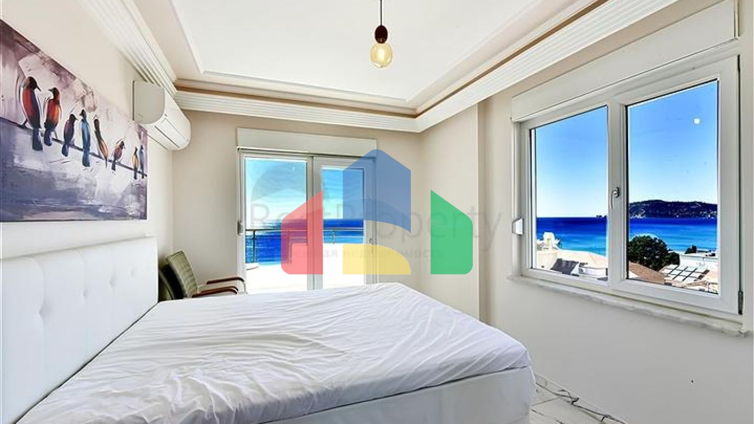 Квартира 2+1 на первой линии с видом на море