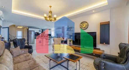 3+1 penthouse with a view of the Mediterranean Sea