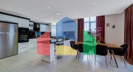 3+1 penthouse with a view of the Mediterranean Sea