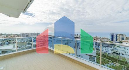 3+1 penthouse with a view of the Mediterranean Sea