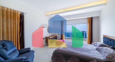 3+1 penthouse with a view of the Mediterranean Sea