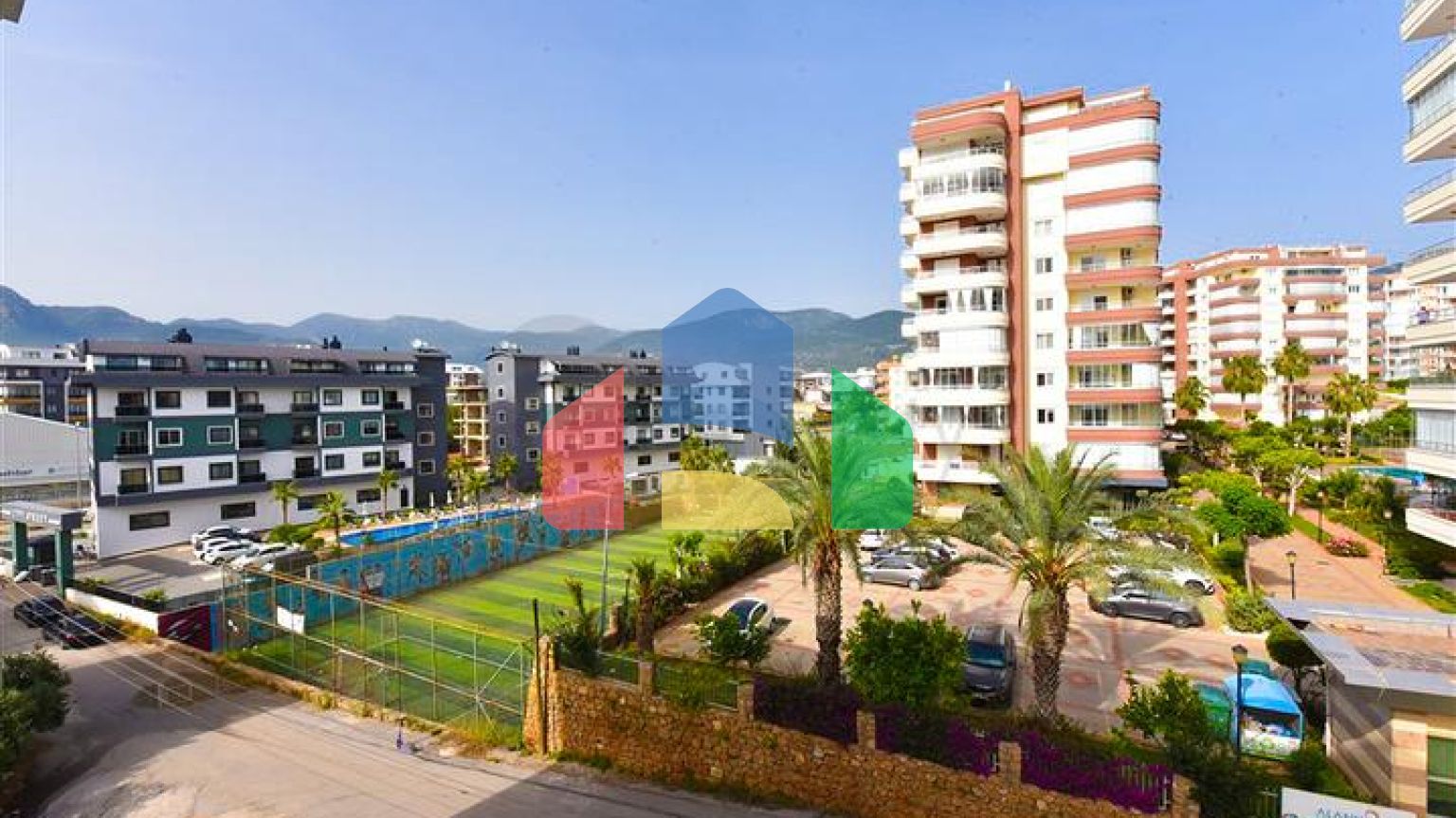 Квартира 1+1 в привлекательном комплексе района Тосмур