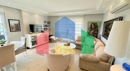 Furnished 2+1 apartment in Tosmura