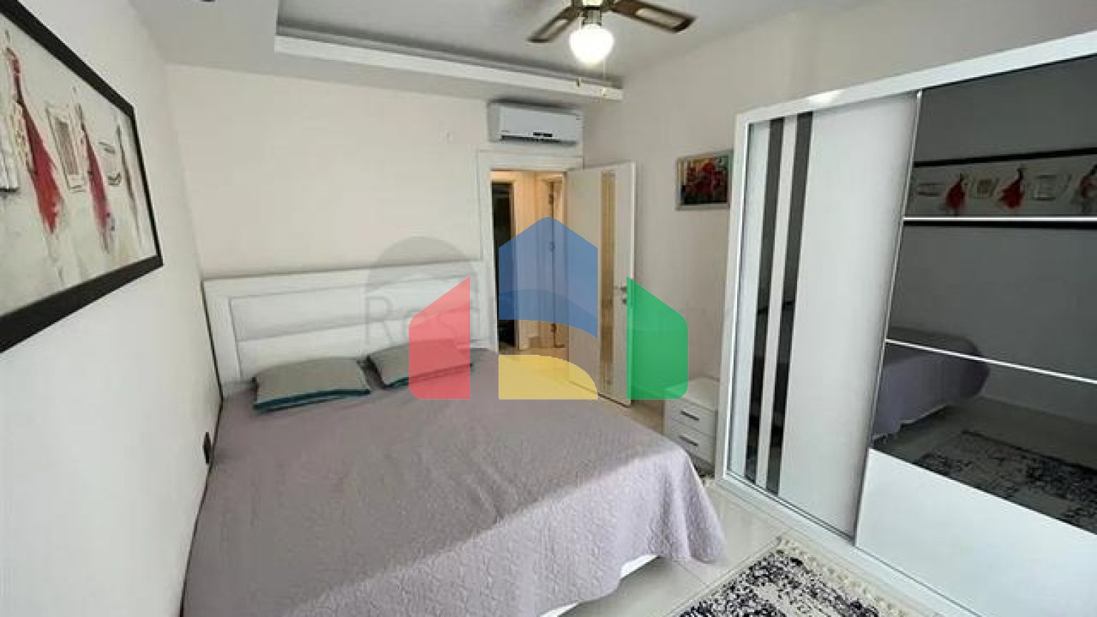 Квартира 2+1 в 400 м от моря в районе Тосмур