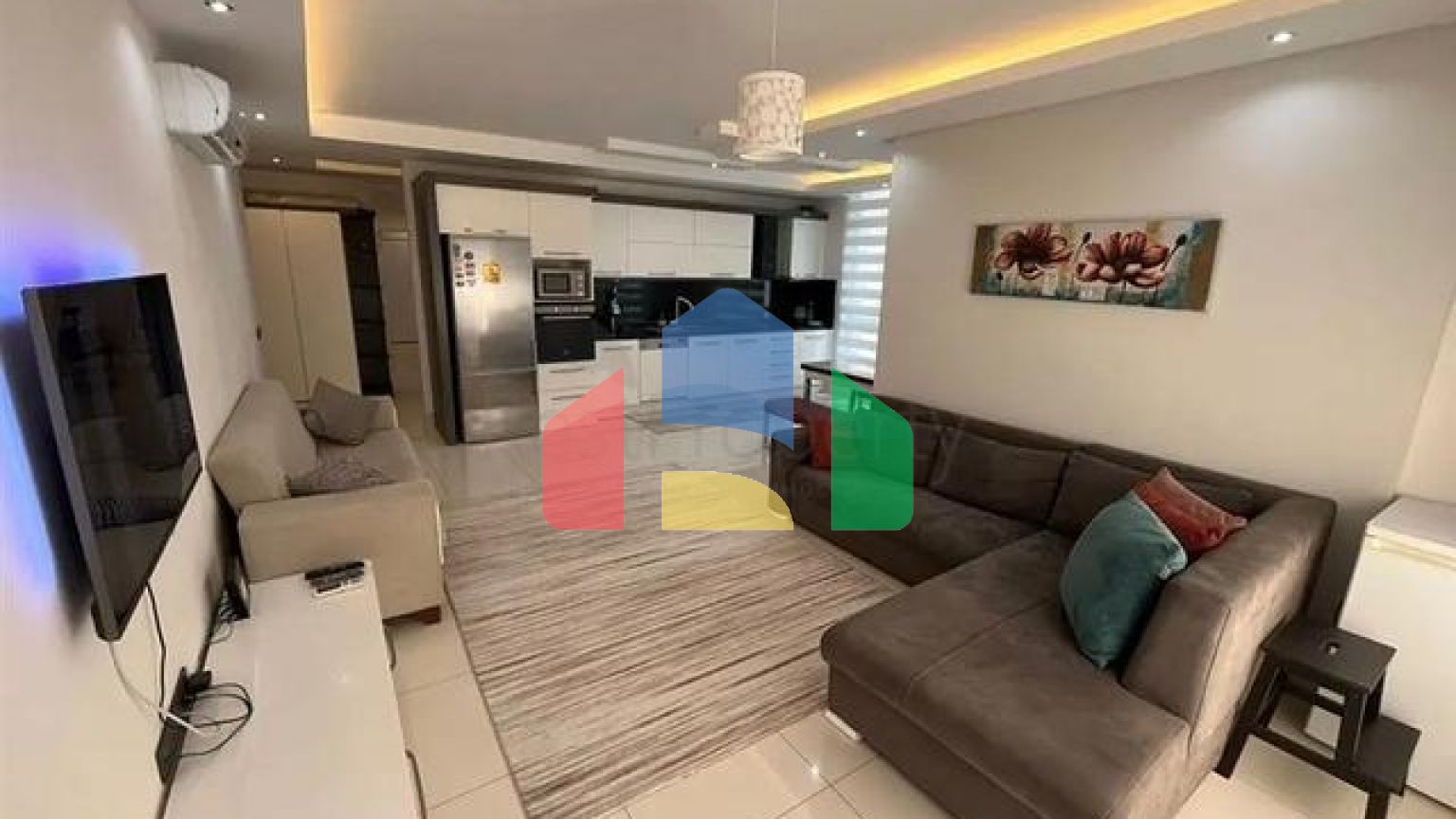 Квартира 2+1 в 400 м от моря в районе Тосмур