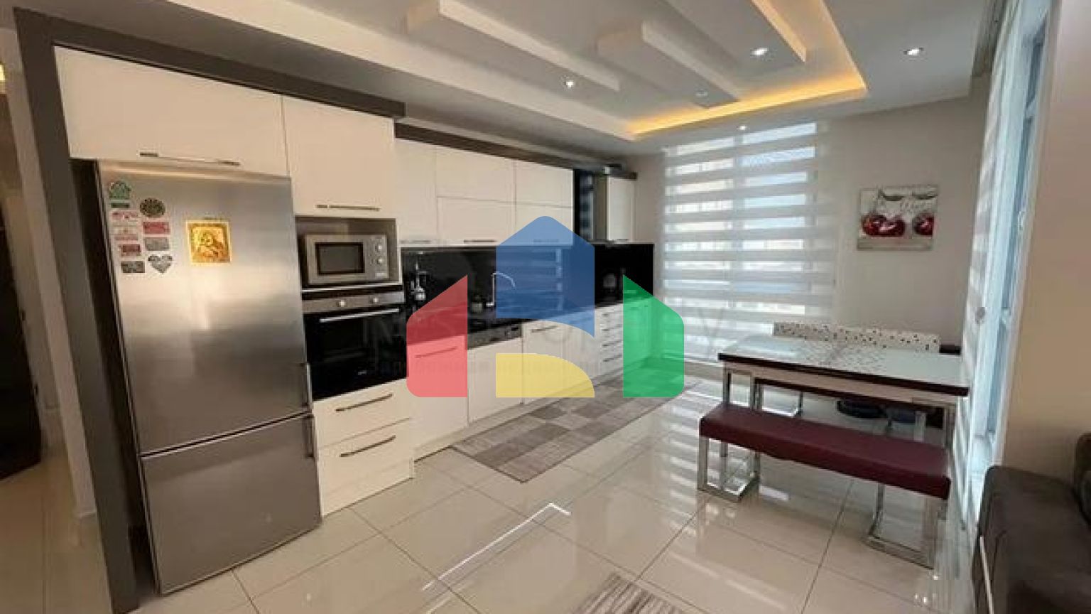 Квартира 2+1 в 400 м от моря в районе Тосмур