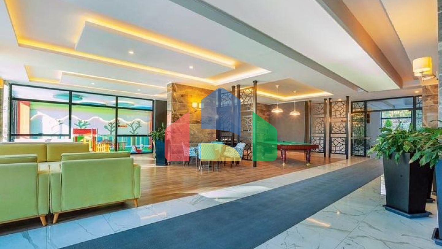 Квартира 2+1 в 400 м от моря в районе Тосмур