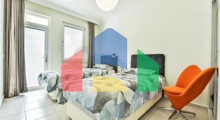Меблированная 2+1 в Тосмуре в 200 м от моря