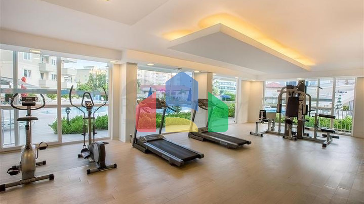 Меблированная 2+1 в Тосмуре в 200 м от моря