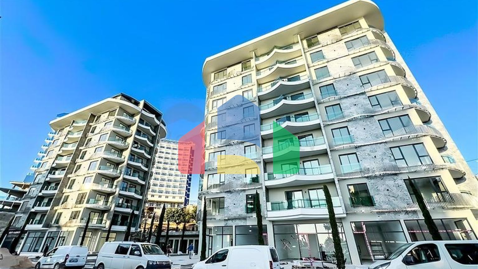 Квартира 1+1 в районе Тосмур от одного из лучших застройщиков Алании