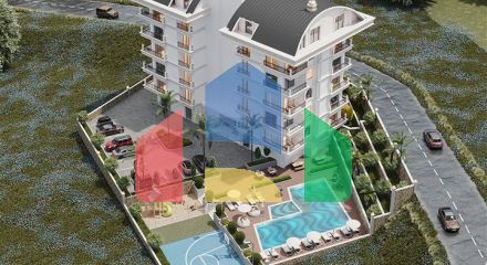 Новый инвестиционный объект в районе Тосмур Новый инвестиционный объект в районе Тосмур