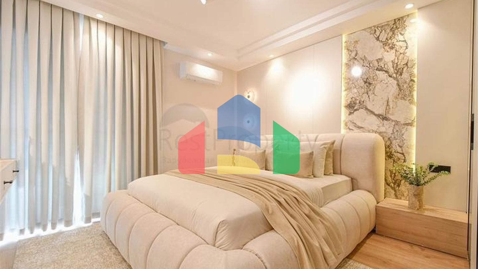 Просторная меблированная квартира 2+1 рядом с морем — идеальный вариант для жизни и отдыха