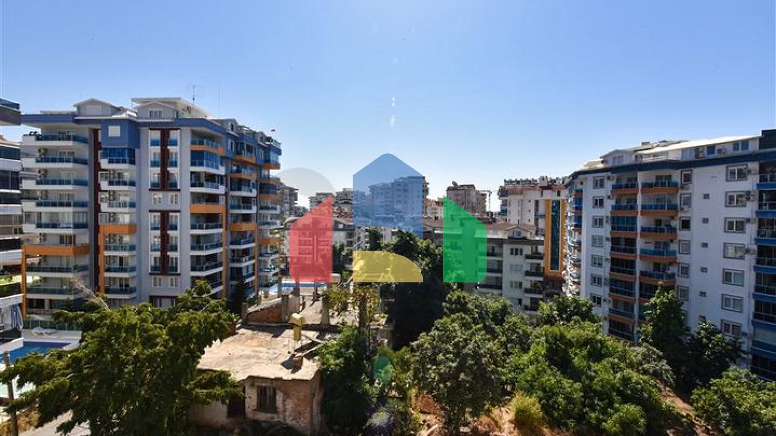 Квартира 1+1 в районе Тосмур