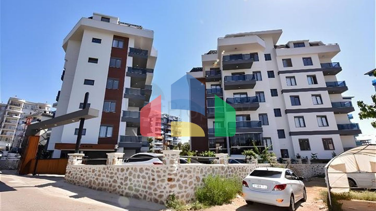 Садовый дуплекс 2+1 в районе Тосмур