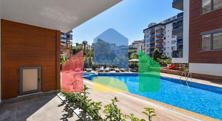 Садовый дуплекс 2+1 в районе Тосмур