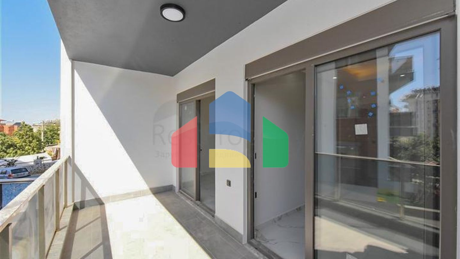 Садовый дуплекс планировкой 2+1 в районе Тосмур