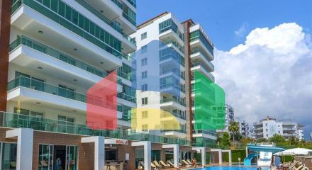 Квартира планировкой 2+1 в живописном районе Тосмур Квартира планировкой 2+1 в живописном районе Тосмур