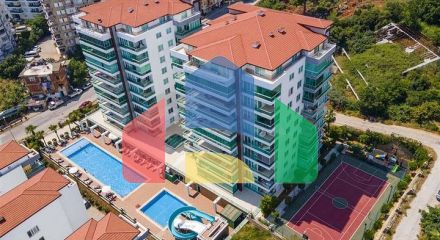 Квартира планировкой 2+1 в живописном районе Тосмур Квартира планировкой 2+1 в живописном районе Тосмур