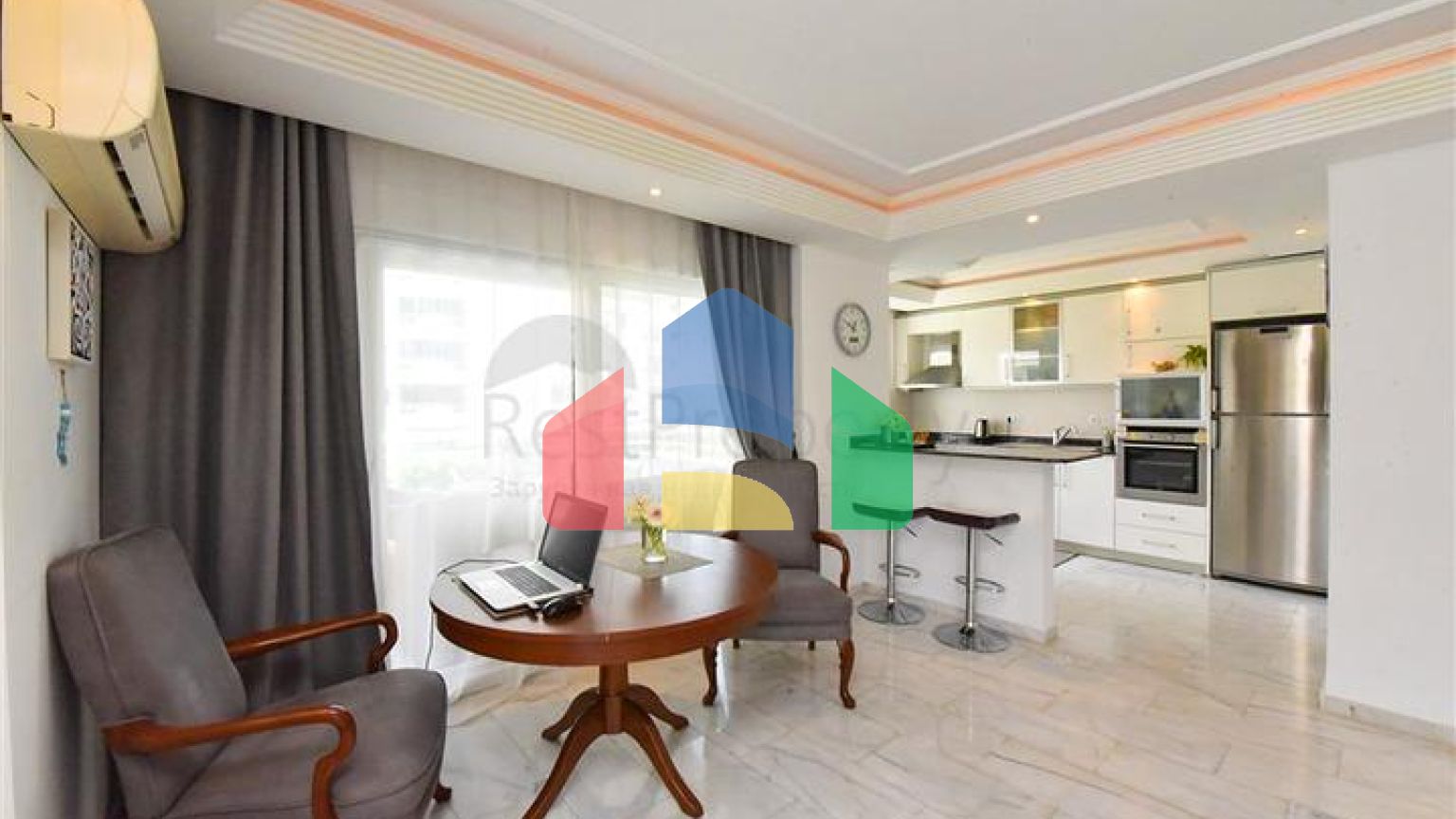 Уникальный вариант квартиры 2+1 в 50 м от моря