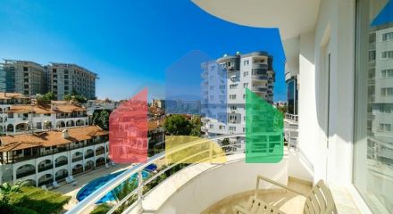 Велика квартира 2 + 1 для життя у відкритому для ВНЖ районі Тосмур
