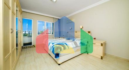 Велика квартира 2 + 1 для життя у відкритому для ВНЖ районі Тосмур