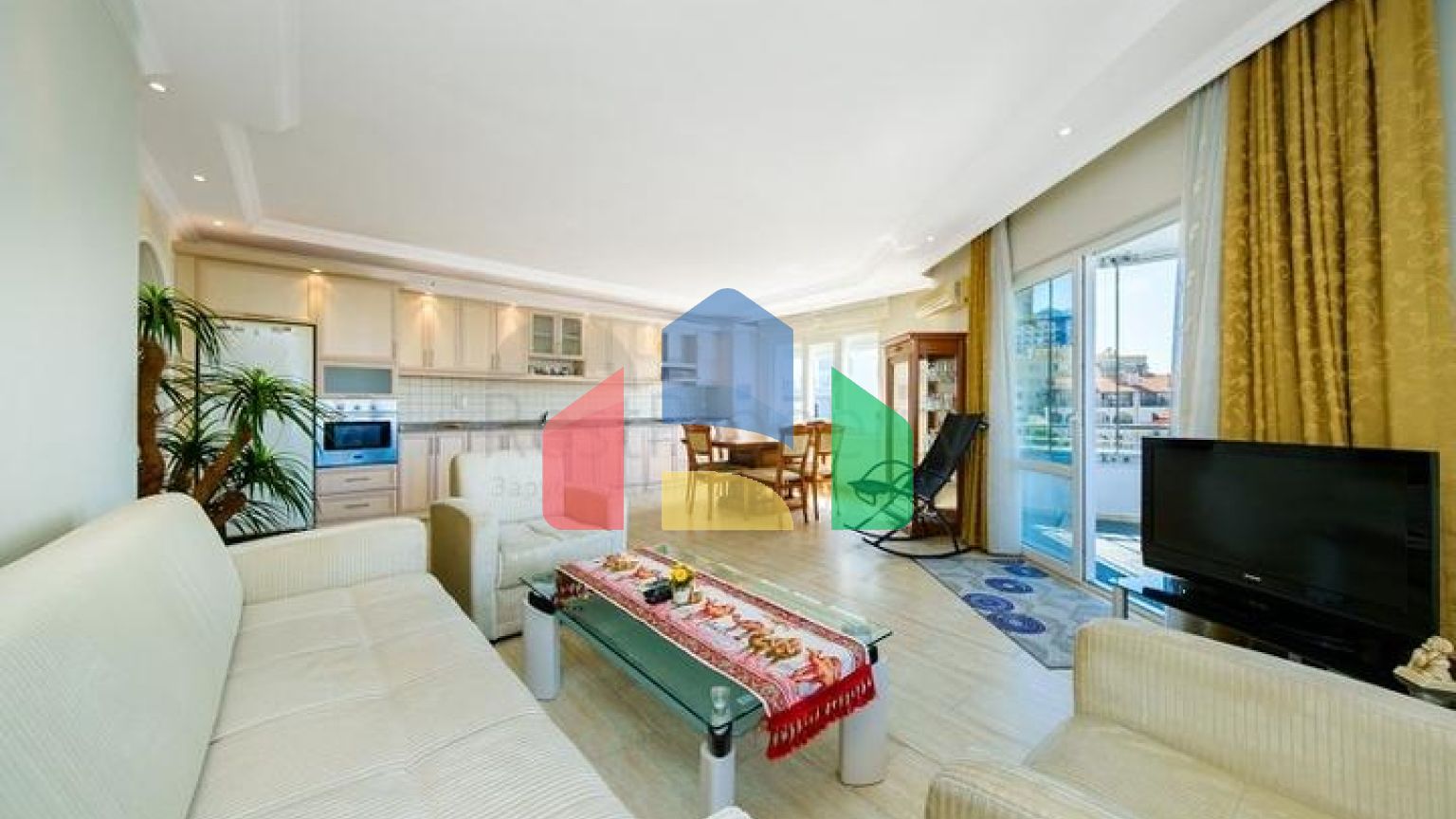 Велика квартира 2 + 1 для життя у відкритому для ВНЖ районі Тосмур