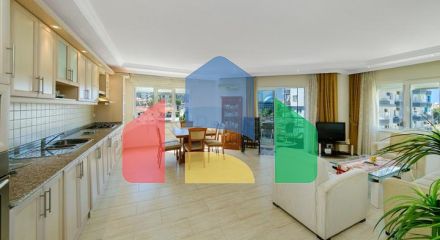 Велика квартира 2 + 1 для життя у відкритому для ВНЖ районі Тосмур