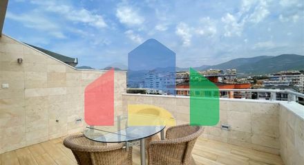 3+1 penthouse with sea and mountain views