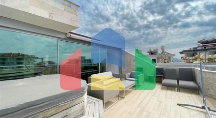 3+1 penthouse with sea and mountain views