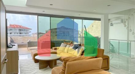 Пентхаус планировкой 3+1 с видом на море и горы Пентхаус планировкой 3+1 с видом на море и горы