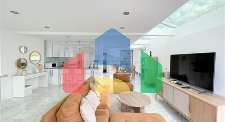 Пентхаус планировкой 3+1 с видом на море и горы Пентхаус планировкой 3+1 с видом на море и горы