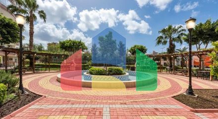 Spacious apartment for the whole family in a complex near the sea