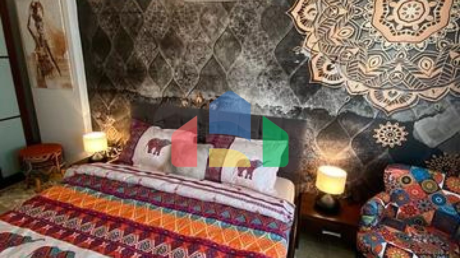 Просторная квартира для всей семьи в комплексе рядом с морем