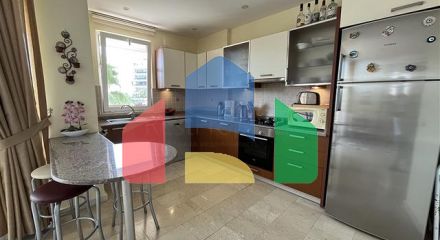 A 2+1 apartment in a complex with a family concept in the Tosmur area.