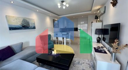 Cozy 2+1 apartment 50 m from the sea in the Tosmur area