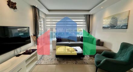 Cozy 2+1 apartment 50 m from the sea in the Tosmur area