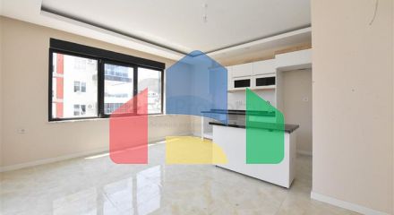 Квартира 1+1 в новом комплексе в районе Тосмур